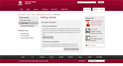Desktop Screenshot of coshh-essentials.org.uk